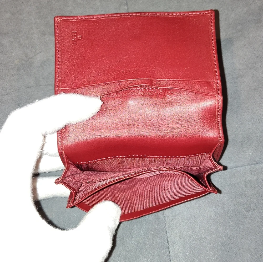 EUC FENDI ZUCCA COMPACT WALLET